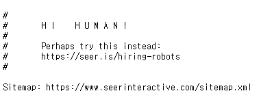 seer의 robots.txt 파일